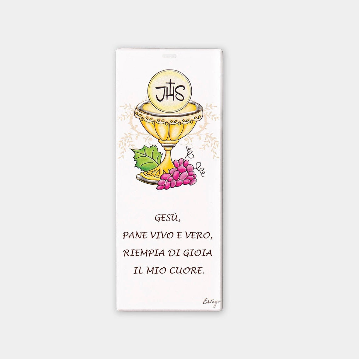 QUADRETTO COMUNIONE LE GRAZIOSE | in legno | 6x15cm - | Adele Chérie - articoli da regalo e bomboniere