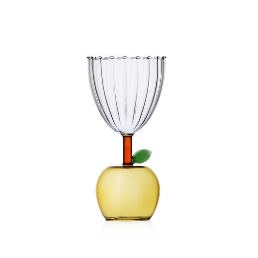 CALICE MELA ICHENDORF MILANO | collezione Fruits&Flower | vari colori - bicchieri / botanica / giallo | Adele Chérie - articoli da regalo e bomboniere