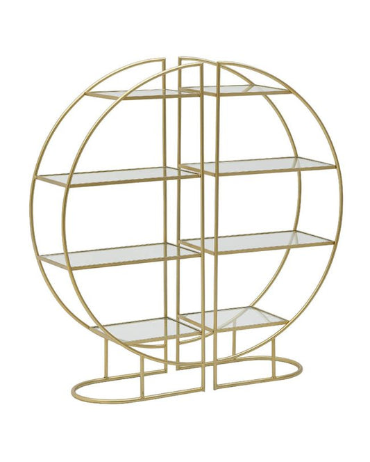 CONSOLLE SHELF | in metallo oro | 120x55cm - | Adele Chérie - articoli da regalo e bomboniere