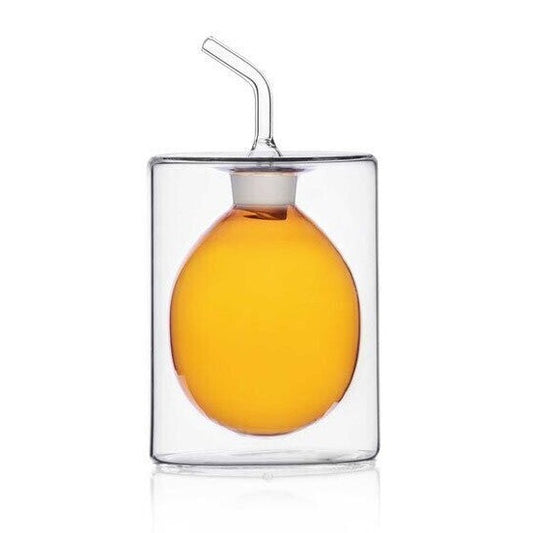OLIERA AMBRA ICHENDORF MILANO | collezione Cilidro | 150ml - oliere / cilindro / ambra | Adele Chérie - articoli da regalo e bomboniere