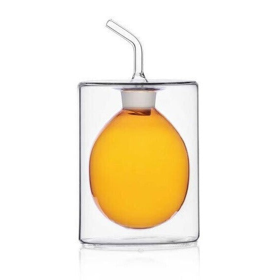 OLIERA AMBRA ICHENDORF MILANO | collezione Cilidro | 150ml - oliere / cilindro / ambra | Adele Chérie - articoli da regalo e bomboniere
