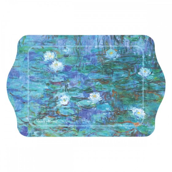VASSOIO MONET ALLEN DESIGNS - in metallo - 14x21cm - foto 2 | Adele Cherie