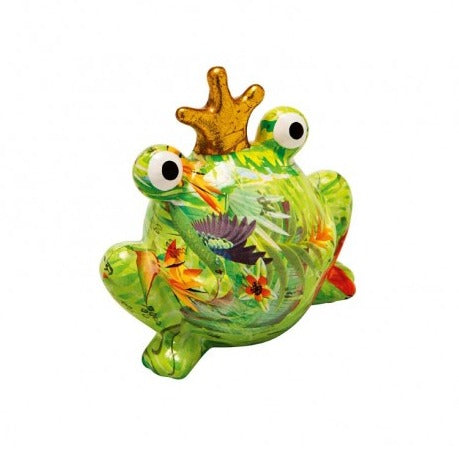 SALVADANAIO RANA | decori assortiti | 12x7,5x13cm - | Adele Chérie - articoli da regalo e bomboniere