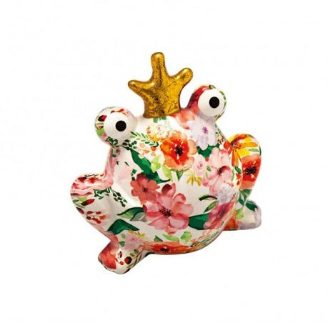SALVADANAIO RANA | decori assortiti | 12x7,5x13cm - | Adele Chérie - articoli da regalo e bomboniere