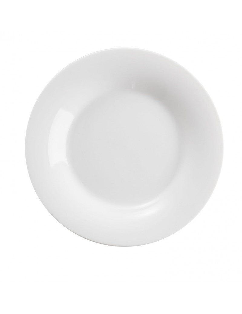 PIATTINO PANNA MONTATA | New Bone China | 6pz - piatti / panna montata / bianco | Adele Chérie - articoli da regalo e bomboniere
