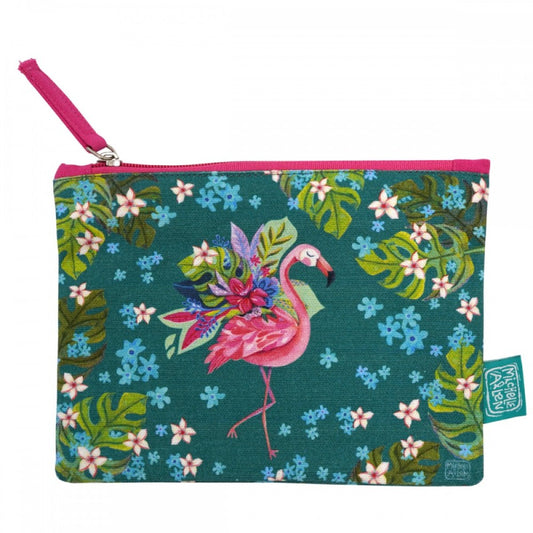 POCHETTE FENICOTTERO ALLEN DESIGNS | in tessuto | 30x23cm