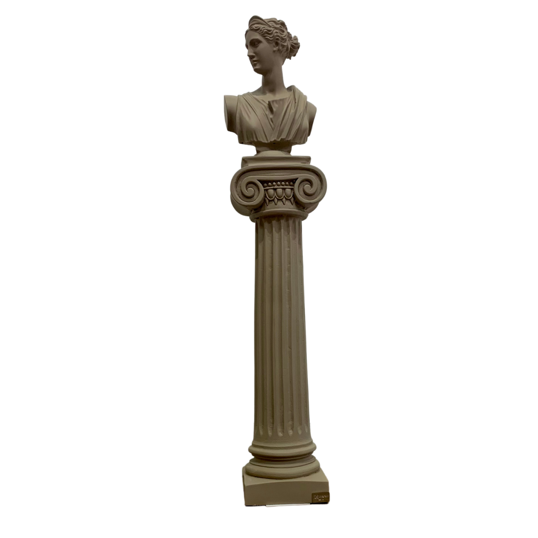 COLONNA IORICA ARTEMIDE SABBIA CHIARAELA - in resina - 7x39cm | Adele Chérie