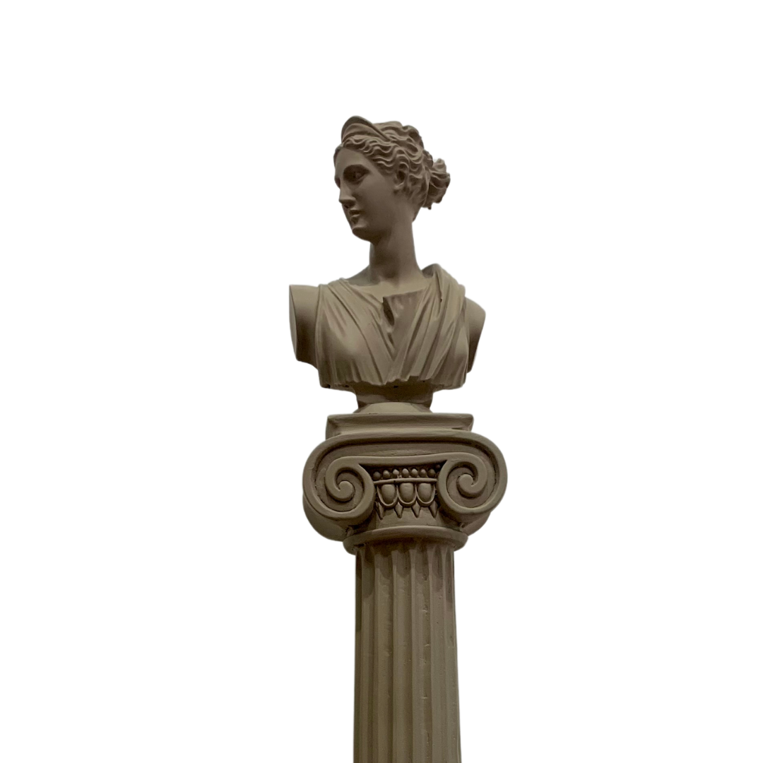 COLONNA IORICA ARTEMIDE SABBIA CHIARAELA - in resina - 7x39cm - foto 2 | Adele Chérie