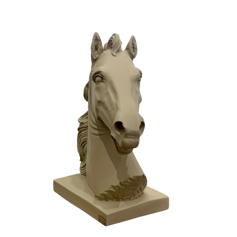 CAVALLO SABBIA CHIARAELA - in resina - 13,5x20cm | Adele Chérie