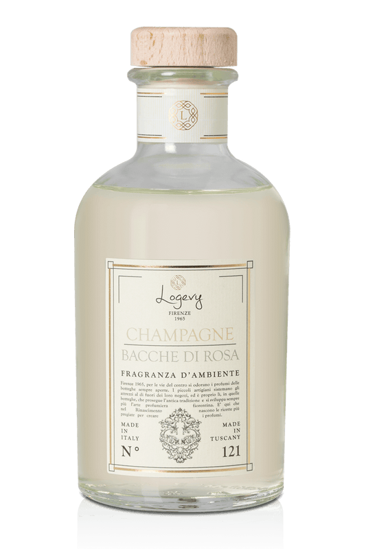 PROFUMO PER AMBIENTE | Champagne e bacche di rosa - 100ML | Adele Chérie - articoli da regalo e bomboniere