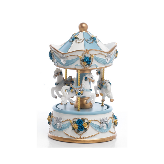 CARILLON CAROUSEL JOEL CIELO ENCANTADA | in resina | varie misure - 15cm | Adele Chérie - articoli da regalo e bomboniere