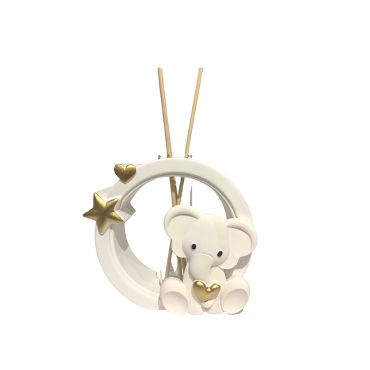 PROFUMATORE ELEFANTINO GIOVINARTE | in resina | 10cm - | Adele Chérie - articoli da regalo e bomboniere