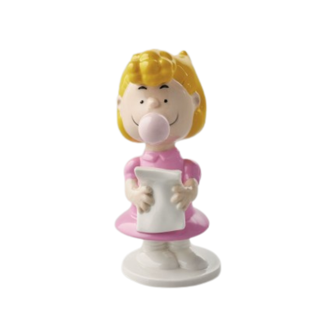 STATUINA SALLY L'INFINITO | in porcellana lucida | 7,5x5,5x14cm - | Adele Chérie - articoli da regalo e bomboniere