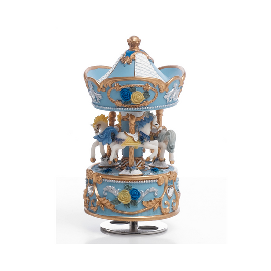 CARILLON CAROUSEL GIOIELLO CIELO ENCANTADA | in resina | varie misure - 15cm | Adele Chérie - articoli da regalo e bomboniere