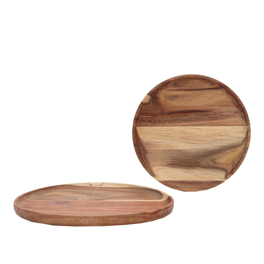 PIATTO SO WOOD ROUND | in legno | Ø24cm - | Adele Chérie - articoli da regalo e bomboniere