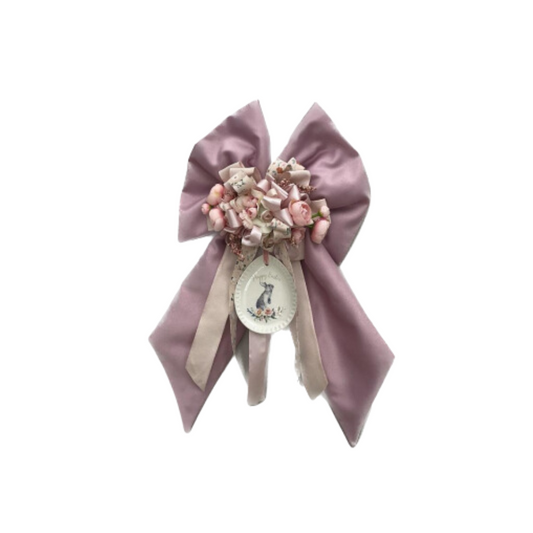 FIOCCO SPRING UOVO EGO HOME INTERIOR | con fiori e nastri | 35cm