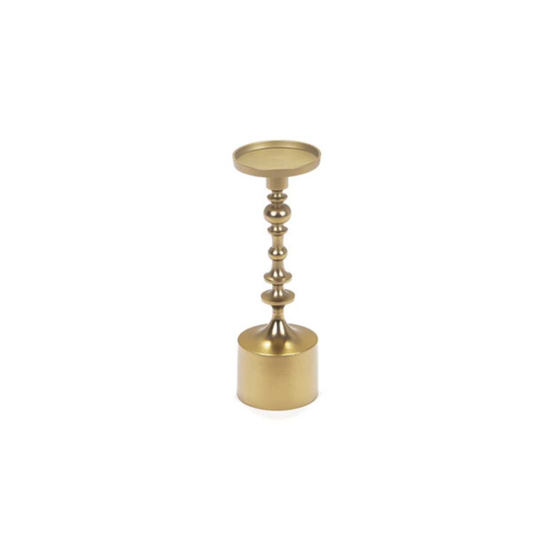CANDELIERE REVERSIBILE BRUCO - in alluminio oro - varie misure - foto 2 | Adele Chérie