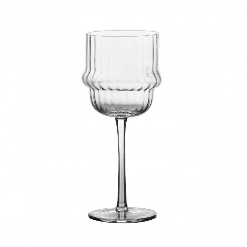 CALICI VOLANT BRANDANI - in crystal glass - 6pz | Adele Chérie