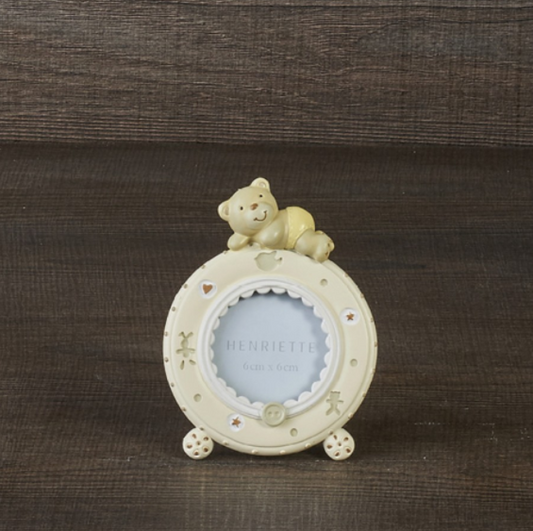 CORNICE TEDDY | in ceramica | 10x13cm - | Adele Chérie - articoli da regalo e bomboniere