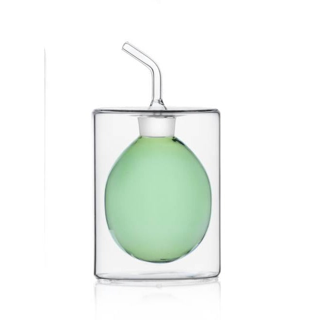 OLIERA AMBRA ICHENDORF MILANO | collezione Cilidro | 150ml - oliere / cilindro / ambra | Adele Chérie - articoli da regalo e bomboniere