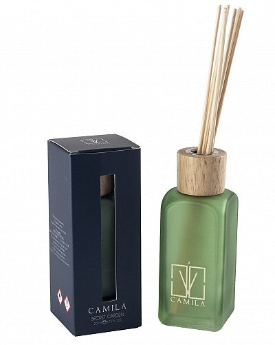 PROFUMATORE HYPNOTIC SECRET GARDEN | in bottiglia di vetro verde | 200ml - | Adele Chérie - articoli da regalo e bomboniere